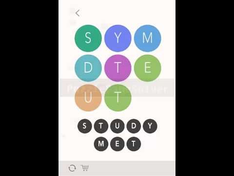 Video guide by Puzzlegamesolver: WordBubbles! Level 81-100 #wordbubbles