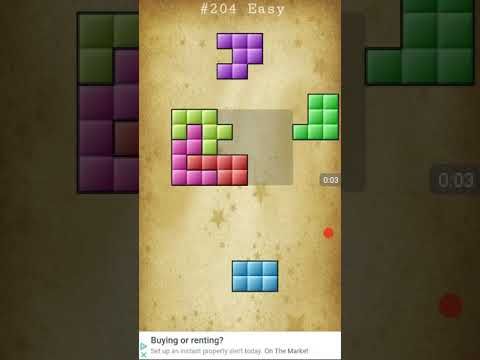 Video guide by Tap thegame: Block Puzzle Level 204 #blockpuzzle