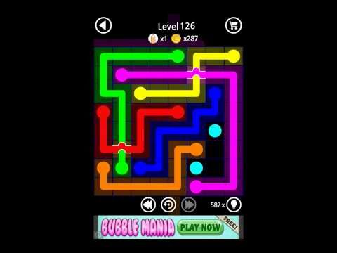 Video guide by Puzzlegamesolver: Flow Line  - Level 121 #flowline