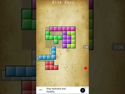Video guide by Tapthegame: Block Puzzle Level 134 #blockpuzzle