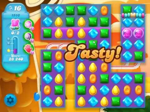 Video guide by skillgaming: Candy Crush Soda Saga Level 1516 #candycrushsoda