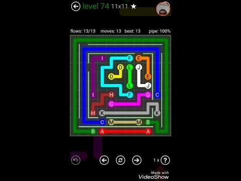 Video guide by NEW - OLD GAMES: Flow Free Level 61-77 #flowfree
