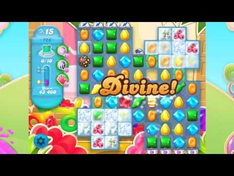 Video guide by Pete Peppers: Candy Crush Soda Saga Level 726 #candycrushsoda