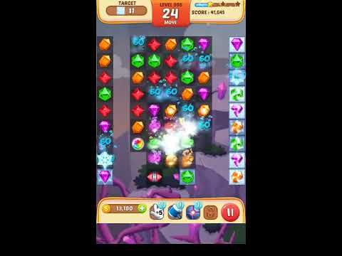 Video guide by Apps Walkthrough Tutorial: Jewel Match King Level 305 #jewelmatchking