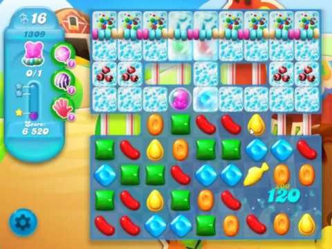 Video guide by skillgaming: Candy Crush Soda Saga Level 1309 #candycrushsoda