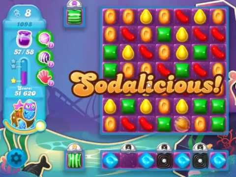 Video guide by skillgaming: Candy Crush Soda Saga Level 1098 #candycrushsoda