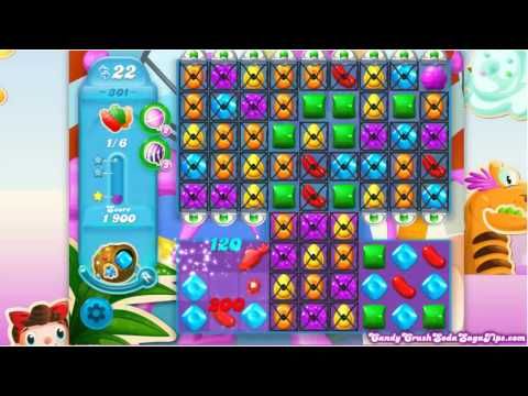 Video guide by Pete Peppers: Candy Crush Soda Saga Level 301 #candycrushsoda