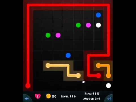 Video guide by Flow Game on facebook: Connect the Dots  - Level 136 #connectthedots