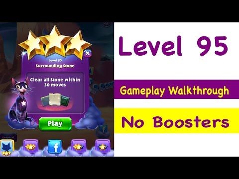 Video guide by Grumpy Cat Gaming: Bejeweled Level 95 #bejeweled