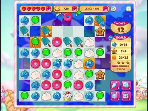 Video guide by Gamopolis: Candy Valley Level 1291 #candyvalley