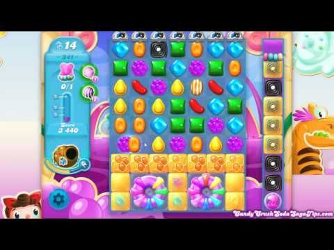 Video guide by Pete Peppers: Candy Crush Soda Saga Level 341 #candycrushsoda