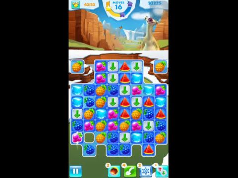 Video guide by FL Games: Ice Age Avalanche Level 181 #iceageavalanche