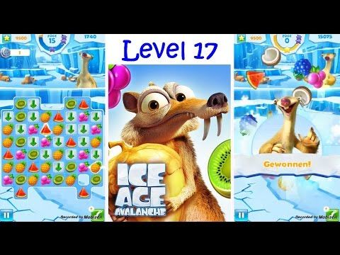 Video guide by Foxy 1985: Ice Age Avalanche Level 17 #iceageavalanche