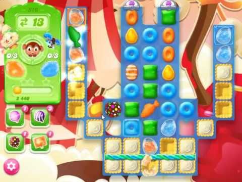 Video guide by skillgaming: Candy Crush Jelly Saga Level 516 #candycrushjelly