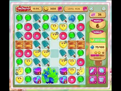 Video guide by Gamopolis: Candy Valley Level 1436 #candyvalley