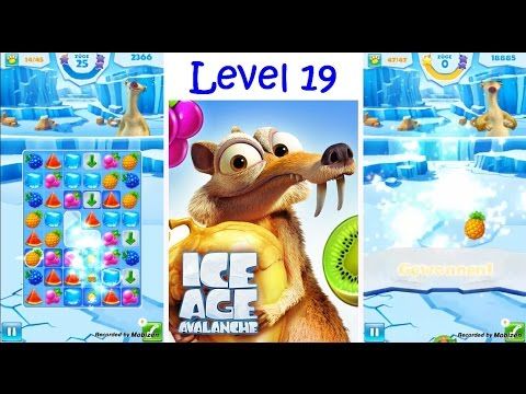 Video guide by Foxy 1985: Ice Age Avalanche Level 19 #iceageavalanche