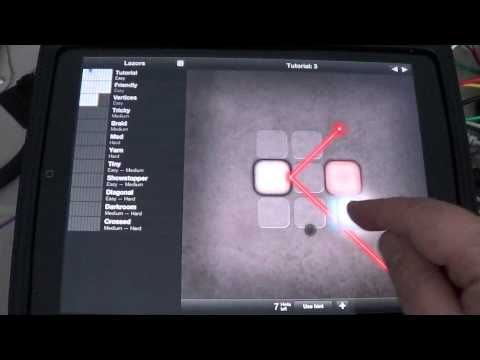 Video guide by ipadappsfirstlook: Lazors level 3 #lazors