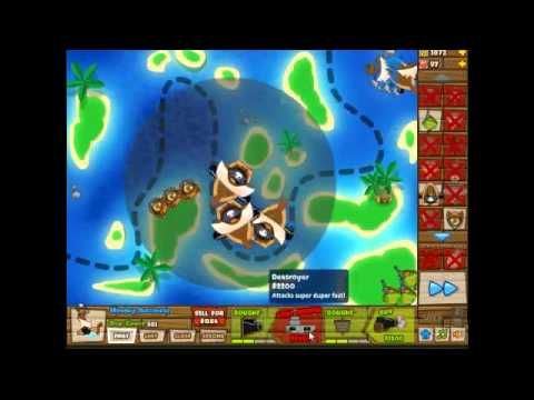 Video guide by OfficialRavenstaver: Bloons TD 5 levels 5 - 4 #bloonstd5