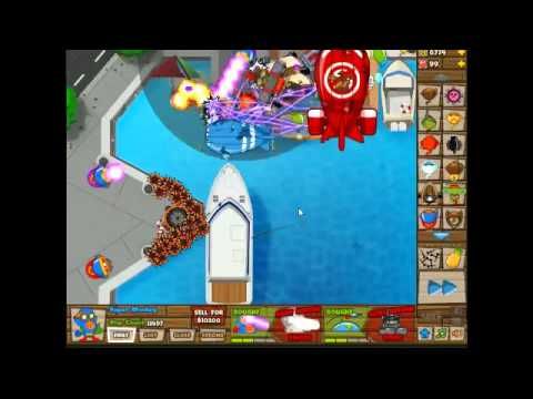 Video guide by OfficialRavenstaver: Bloons TD 5 levels 5 - 6 #bloonstd5