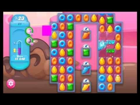 Video guide by skillgaming: Candy Crush Jelly Saga Level 65 #candycrushjelly