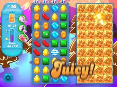 Video guide by skillgaming: Candy Crush Soda Saga Level 648 #candycrushsoda