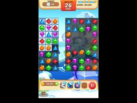 Video guide by Apps Walkthrough Tutorial: Jewel Match King Level 247 #jewelmatchking