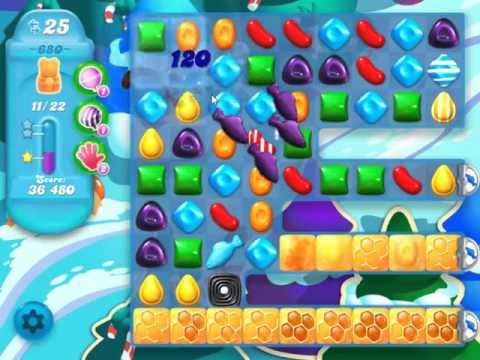 Video guide by skillgaming: Candy Crush Soda Saga Level 680 #candycrushsoda