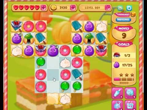 Video guide by Gamopolis: Candy Valley Level 981 #candyvalley