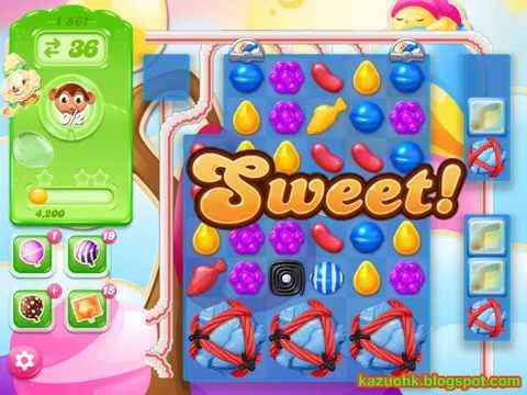 Video guide by Kazuo: Candy Crush Jelly Saga Level 1561 #candycrushjelly