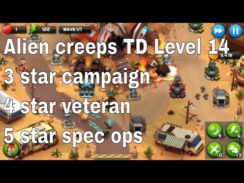 Video guide by c40 games: Alien Creeps TD Level 14 #aliencreepstd