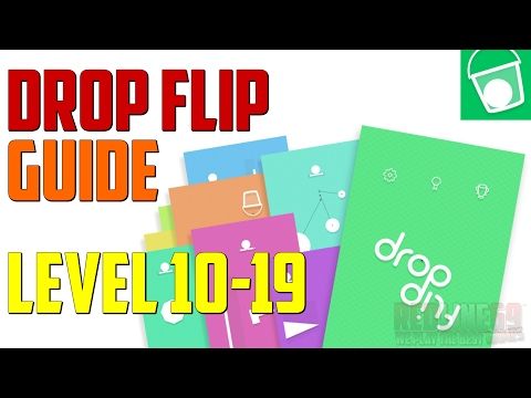Video guide by Redline69 Games: Drop Flip Level 10-19 #dropflip