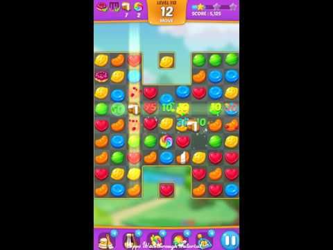 Video guide by Apps Walkthrough Tutorial: Lollipop: Sweet Taste Match3 Level 112 #lollipopsweettaste
