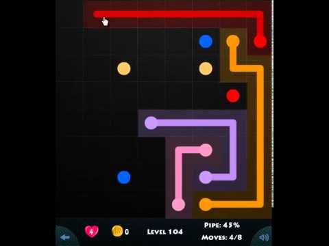 Video guide by Flow Game on facebook: Connect the Dots  - Level 104 #connectthedots