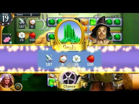 Video guide by Sakura Gaming: The Wizard of Oz: Magic Match Level 317 #thewizardof