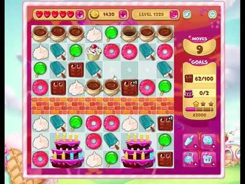 Video guide by Gamopolis: Candy Valley Level 1329 #candyvalley