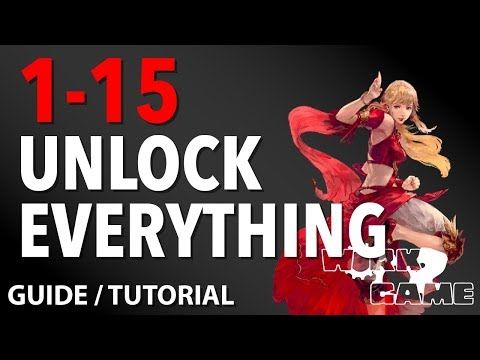 Video guide by Work To Game: Unlock Level 1-15 #unlock