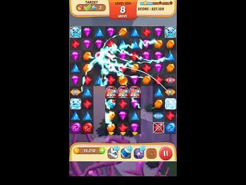 Video guide by Apps Walkthrough Tutorial: Jewel Match King Level 354 #jewelmatchking