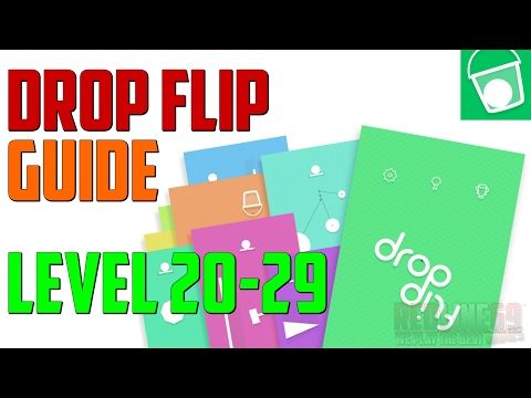 Video guide by Redline69 Games: Drop Flip Level 20-29 #dropflip