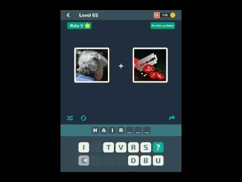Video guide by puzzlesolver: Just 2 Pics Level 65 #just2pics