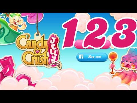 Video guide by Pete Peppers: Candy Crush Jelly Saga Level 123 #candycrushjelly