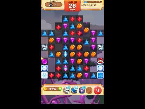 Video guide by Apps Walkthrough Tutorial: Jewel Match King Level 469 #jewelmatchking