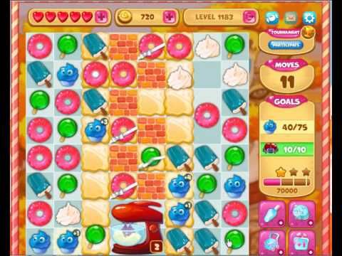 Video guide by Gamopolis: Candy Valley Level 1183 #candyvalley