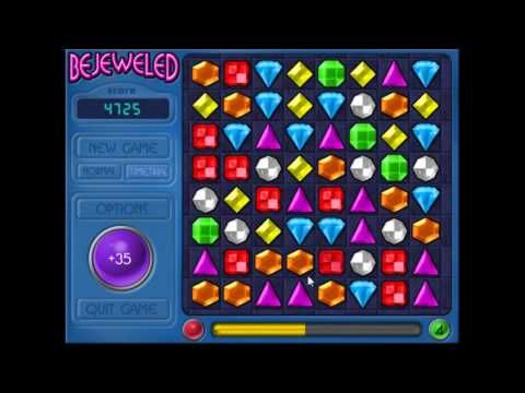 Video guide by kinghalford123: Bejeweled level 4 #bejeweled