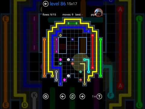 Video guide by NEW - OLD GAMES: Flow Free Level 81-89 #flowfree