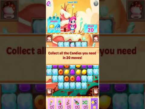 Video guide by Iris Abade: Candy Blast Mania Level 361 #candyblastmania