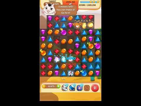 Video guide by Apps Walkthrough Tutorial: Jewel Match King Level 165 #jewelmatchking
