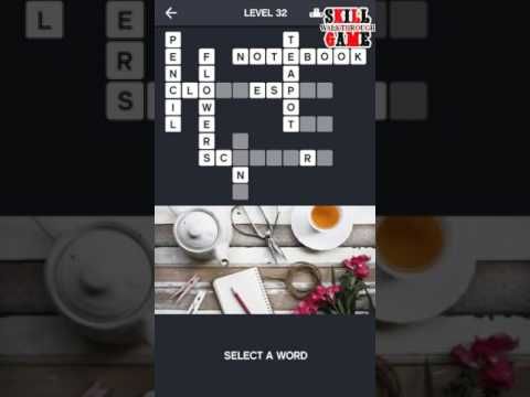 Video guide by Skill Game Walkthrough: Crossword Level 32 #crossword