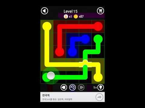 Video guide by Puzzlegamesolver: Flow Line Level 11-20 #flowline