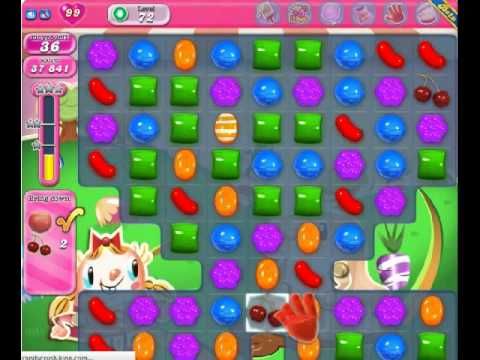Video guide by Y0vILL3Pr0h4cKeR: Candy Crush Saga level 72 #candycrushsaga