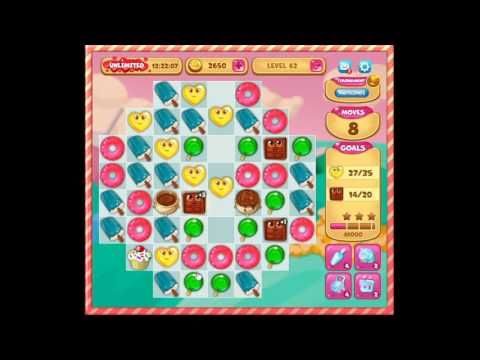 Video guide by fbgamevideos: Candy Valley Level 62 #candyvalley